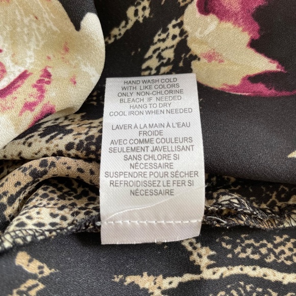 DR2 Size Small Rose Snakeskin Print Tunic Dress - Picture 8 of 9